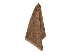 Organic Vista Håndklæde, Warm Taupe, 50x100 cm