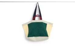 Organic Weekendtaske, Dark Green Multi