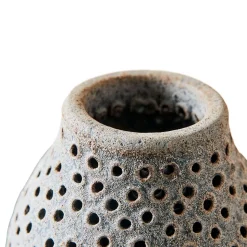 Oria Fyrfadslanterne, Grå, 11x11x11 cm