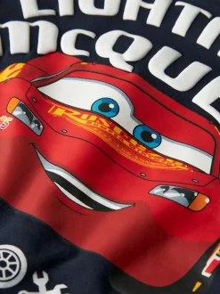 Osvaldo Cars Sweatshirt, Navy Blazer, 92 cm