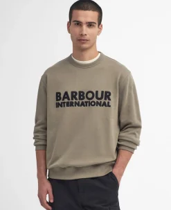 Otis Logo Crew Neck Sweatshirt, Brindle, M