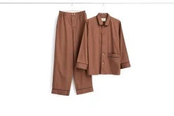 Outline Pyjamasbukser, Milk Chocolate, M/L