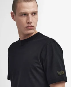 Outline T-shirt, Black, L