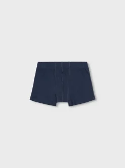 3-pak Boxershorts, Grey Melange/Dark Sapphire, 146-152 cm