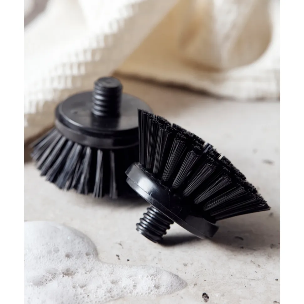 2-pak Børstehoveder Til Opvaskebørste, Sort