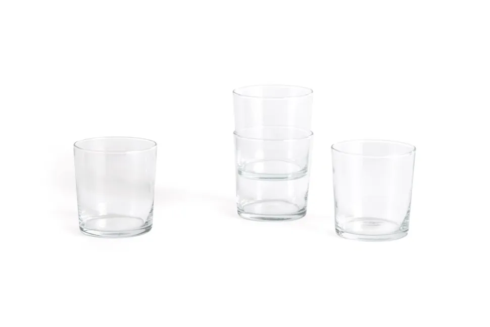 4-pak Glas, Clear