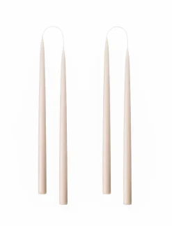 4-pak Hånddyppede Stearinlys, Nude