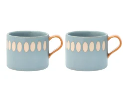 2-pak Krus, Blue/Amber, 0,2L