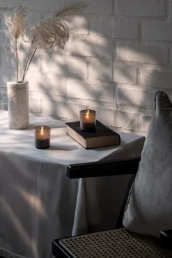 2-pak LED Glaslys, Grey