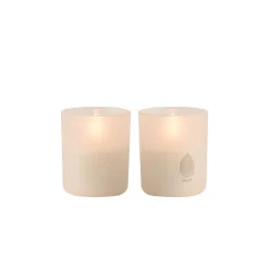 2-pak LED Glaslys, Vanilla