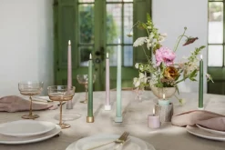 2-pak Lysestage, Matte Brass