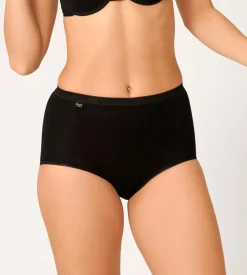 3-pak Maxitrusser, Black, 48