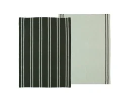 2-Pak Soft Kitchen Viskestykke, Forest green, 50x70 cm