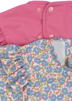 2-pak Spiseforklæde, Fleur Rosier/Chateau Rose, 18-36 mdr.