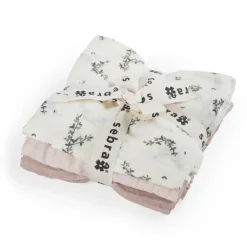 3-pak Stofbleer, Powder Blossom Rose Blossom