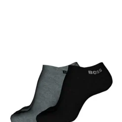 2-pak Strømper, Medium Grey, 39-42