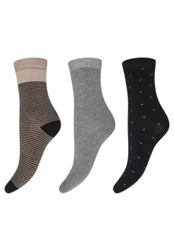 3-pak Strømper, Multi, 37/41