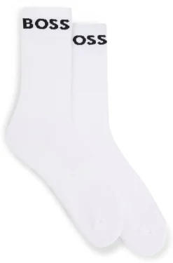 2-Pak Strømper, White, 39-42