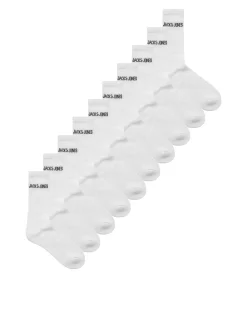 10-pak Tennissokker, White, 38-43