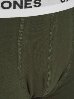 5-pak Trunks, Black/ Navy/ DGM/ Forest Night, 164 cm