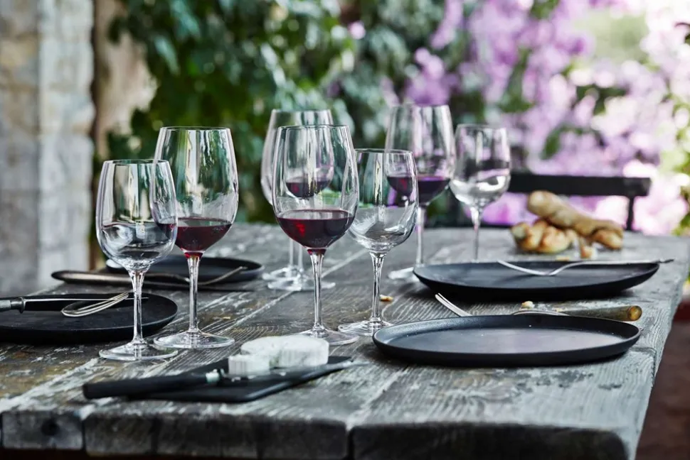 Palace 6-pak Rødvinsglas, Klar, 36,5 cl