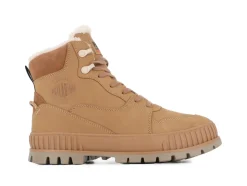 Pallashock Warm WP Zip Støvler, Dear Brown, 37