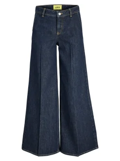 Palma Karla Wide Jeans, Dark Blue Denim, W27/L32