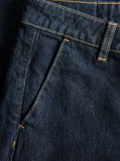 Palma Karla Wide Jeans, Dark Blue Denim, W27/L32