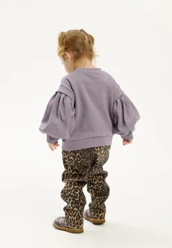 Paloma Straight Jeans, Feather Gray AOP, 110 cm