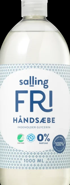 Parfumefri Håndsæbe Refill, 1000 ml