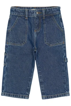 Parker Worker Jeans, Blue Denim, 104 cm