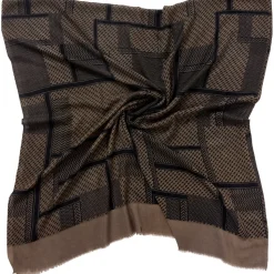 Partisan Tørklæde, Taupe/Black