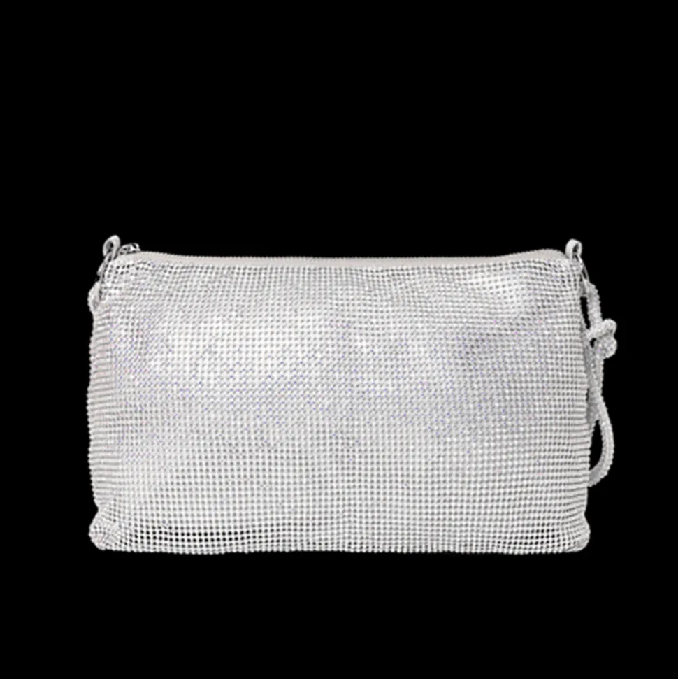 Party Night Skuldertaske, Sølv