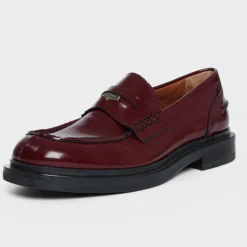 Patrice Loafers, Oxblood, 36