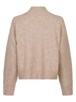 Paulina Striktrøje, Sand Melange, 38