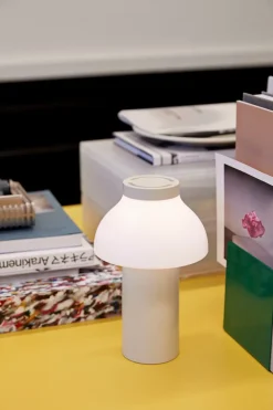 PC Portable Lampe, Cream White