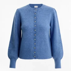 Pearl Cardigan, Blue, L