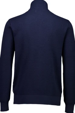 Pearl Knit Cardigan, Navy, XXL