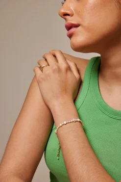 Pearlie Armbånd, Guld, 15+4 cm