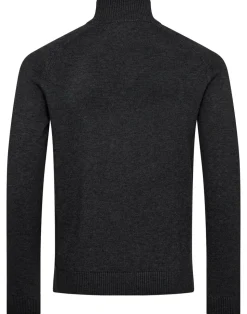 Pelle Regular Fit Striktrøje, Grey, XL