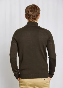 Pelle Regular Fit Striktrøje, Green, XL