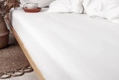 Percale Boxlagen, Hvid, 160x200 cm