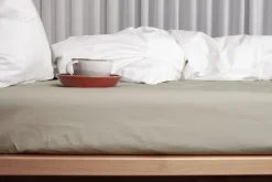 Percale Boxlagen, Sand, 140x200 cm