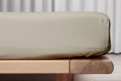 Percale Boxlagen, Sand, 90x200 cm