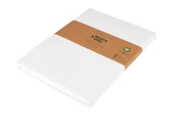 Percale Kuvertlagen, Hvid, 180x200 cm