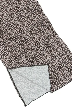 Pet Long Pleat Nederdel, Feather Gray AOP, 134-140