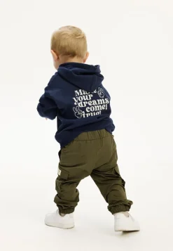 Petey Hættetrøje, Navy Blazer, 104 cm