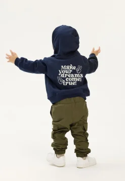 Petey Hættetrøje, Navy Blazer, 104 cm