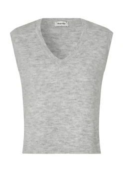 Petronella Vest, Grey Melange, M