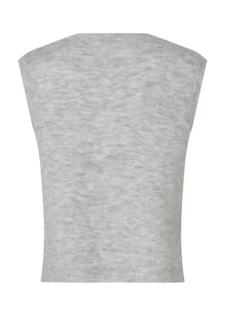 Petronella Vest, Grey Melange, M